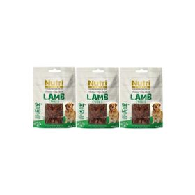 Nutri Canin 3x80 gr Lamb Cubes Tahılsız Kuzu Küpleri Köpek Ödülü
