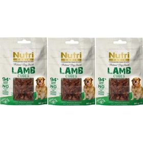 Nutri Canin 3x80 GR Lamb Cubes Tahılsız Kuzu Küpleri Köpek Ödülü
