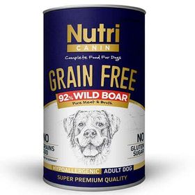 Nutri Canin 400 gr Grain Free Tahılsız Yaban Domuzu Köpek Konservesi