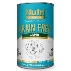 Nutri Canin 400 gr Kuzulu Yavru Köpek Konservesi