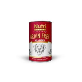 Nutri Canin 400 gr Tahılsız %92 Sığır Etli Yaş Köpek Maması
