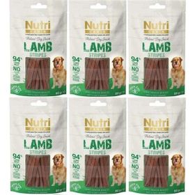 Nutri Canin 6x80 gr Lamb Stripes Tahılsız Kuzu Etli Köpek Ödülü