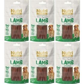 Nutri Canin 6x80 gr Lamb Stripes Tahılsız Kuzu Etli Köpek Ödülü