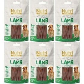 Nutri Canin 6x80 gr Lamb Stripes Tahılsız Kuzu Etli Köpek Ödülü