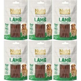 Nutri Canin 6x80 gr Lamb Stripes Tahılsız Kuzu Etli Köpek Ödülü
