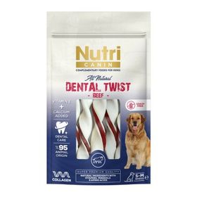 Nutri Canin 80 gr Dental Twist Sığır Etli Tahılsız Köpek Ödül Maması