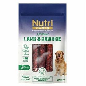 Nutri Canin 80 gr Kuzu Eti Sarılı Kemik Köpek Ödülü