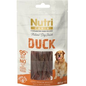 Nutri Canin 80 gr Ördek Etli Tahılsız Köpek Ödül Maması