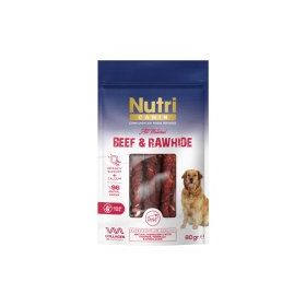 Nutri Canin 80 gr Sığır Eti Sargılı Sığır Derisi Köpek Ödül Maması
