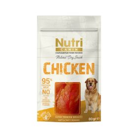 Nutri Canin 80 gr Tahılsız Chicken Snack Tavuklu Köpek Ödülü