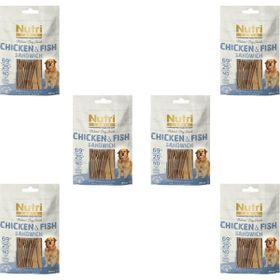 Nutri Canin 80 gr Tavuk ve Balık Etli Sandvic Tahılsız Köpek Ödülü