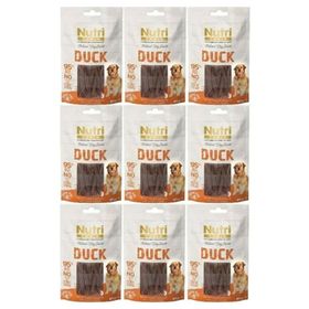 Nutri Canin 9x80 gr Duck Tahılsız Ördek Snack Köpek Ödülü
