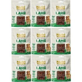 Nutri Canin 9x80 gr Lamb Cubes Tahılsız Kuzu Küpleri Köpek Ödülü