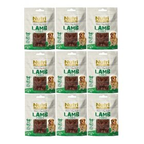 Nutri Canin 9x80 gr Lamb Cubes Tahılsız Kuzu Küpleri Köpek Ödülü