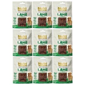 Nutri Canin 9x80 gr Lamb Cubes Tahılsız Kuzu Küpleri Köpek Ödülü
