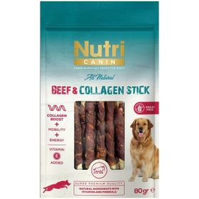 Nutri Canin Beef Collagen Stick Biftekli 80 gr Köpek Ödülü