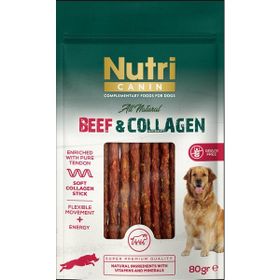 Nutri Canin Beef Collagen Yumuşak Biftekli 80 gr Köpek Ödülü