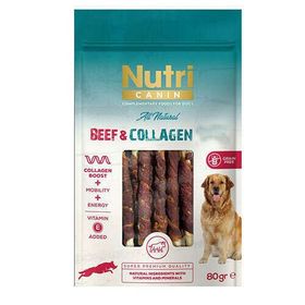 Nutri Canin Beef Collagen Yumuşak Biftekli 80 gr Köpek Ödülü