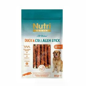 Nutri Canin Collagen Stick Ördek Eti Sargılı 80 gr Kemik Köpek Ödülü