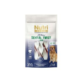 Nutri Canin Dental Twist Kuzu Etli Diş Sağlığı 80 gr Köpek Ödülü