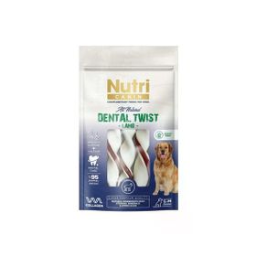Nutri Canin Dental Twist Kuzu Etli Diş Sağlığı 80 gr Köpek Ödülü