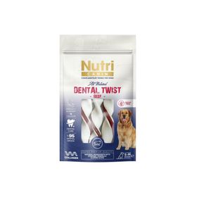 Nutri Canin Dental Twist S-M 80 gr Sığır Etli Diş Sağlığı Köpek Ödülü