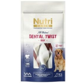 Nutri Canin Dental Twist Sığır Etli M-L 120 gr Köpek Ödülü