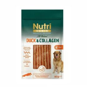 Nutri Canin Duck Collagen Stick Ördek Etli 80 gr Köpek Ödülü
