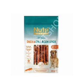 Nutri Canin Duck Collagen Stick Ördekli 80 gr Köpek Ödülü