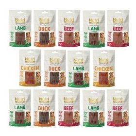 Nutri Canin Etli Tahılsız Karışık Paket 14 Adet Köpek Ödül Maması