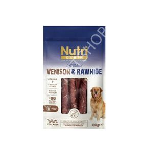 Nutri Canin Geyik Etli Sargılı 80 gr Kemik
