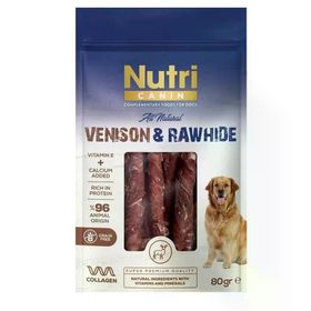Nutri Canin Geyik Etli Sargılı 80 gr Kemik