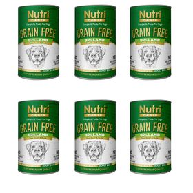 Nutri Canin Kuzu Etli Tahılsız 6x400 gr Köpek Konserve