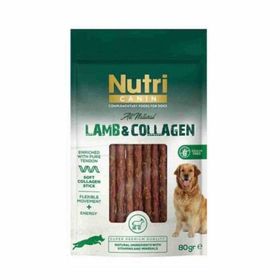 Nutri Canin Lamb Collagen Stick Kuzu Etli 80 gr Köpek Ödülü