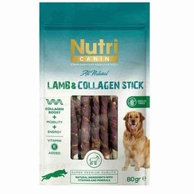 Nutri Canin Lamb Collagen Stick Kuzulu 80 gr Köpek Ödülü