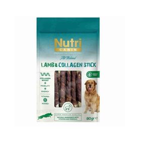 Nutri Canin Lamb Collagen Stick Kuzulu 80 gr Köpek Ödülü