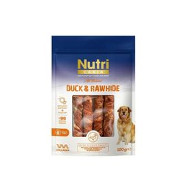 Nutri Canin Rawhide Ördek Eti Sargılı Kemik 120 gr Köpek Ödülü