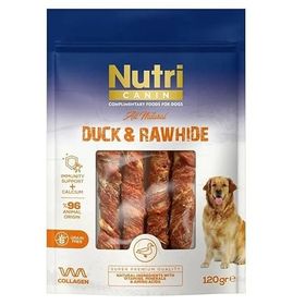 Nutri Canin Rawhide Ördek Eti Sargılı Kemik 120 gr Köpek Ödülü