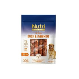Nutri Canin Rawhide Ördek Eti Sargılı Kemik 120 gr Köpek Ödülü