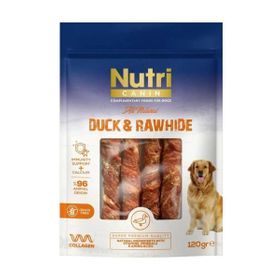 Nutri Canin Rawhide Ördek Eti Sargılı Kemik 120 gr Köpek Ödülü