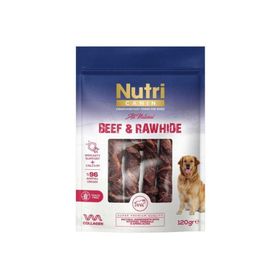Nutri Canin Rawhide Sığır Eti Sargılı Kemik 120 gr Köpek Ödülü