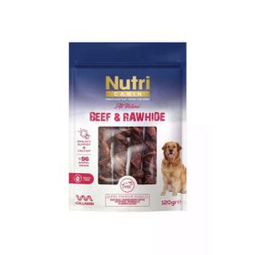 Nutri Canin Rawhide Sığır Eti Sargılı Kemik 120 gr Köpek Ödülü