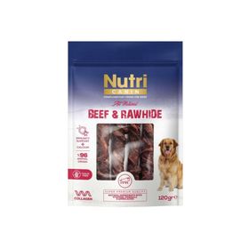 Nutri Canin Rawhide Sığır Eti Sargılı Kemik 120 gr Köpek Ödülü
