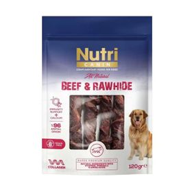 Nutri Canin Sığır Eti Sarılı Kemik 120 gr Köpek Ödülü