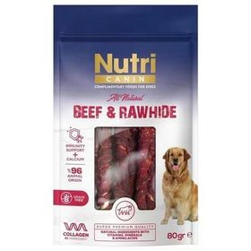 Nutri Canin Sığır Etli Sargılı Kemik Small 80 gr Köpek Ödülü