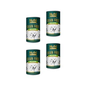 Nutri Canin Tahılsız 400 gr %92 Kuzu Etli Yaşlı Köpek Yaş Maması