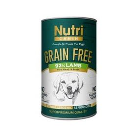 Nutri Canin Tahılsız 400 gr %92 Kuzu Etli Yaşlı Köpek Yaş Maması