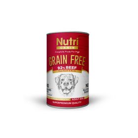Nutri Canin Tahılsız Biftekli 400 gr Köpek Konserve