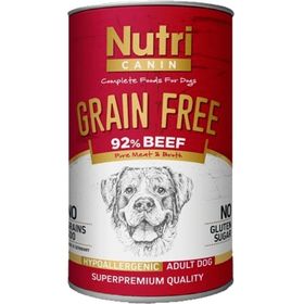 Nutri Canin Tahılsız Biftekli 400 gr Köpek Konserve