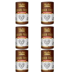 Nutri Canin Tahılsız Geyik Etli 6x400 gr Köpek Konserve